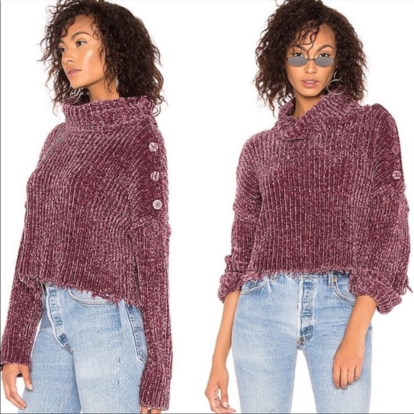 Wildfox Sweaters - NWT Wildfox Chenile Button Sweater